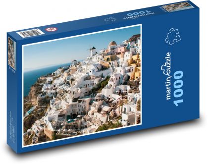Greece - Santorini - Puzzle 1000 pieces, size 60x46 cm 