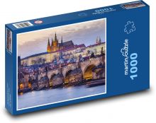 Prager Burg Puzzle 1000 Teile - 60 x 46 cm