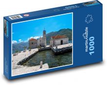 Černá Hora - kostel Puzzle 1000 dílků - 60 x 46 cm