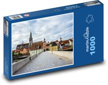 Most, město Puzzle 1000 dílků - 60 x 46 cm