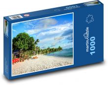 Matira beach Puzzle 1000 pieces - 60 x 46 cm
