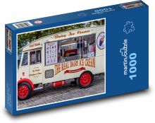 Liverpool - ciężarówka z lodami Puzzle 1000 elementów - 60x46 cm
