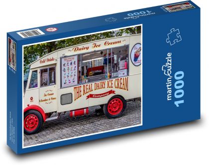 Liverpool - ice cream truck - Puzzle 1000 pieces, size 60x46 cm 