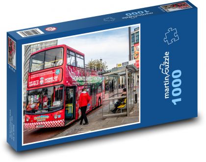Anglicko - Liverpool - Puzzle 1000 dielikov, rozmer 60x46 cm