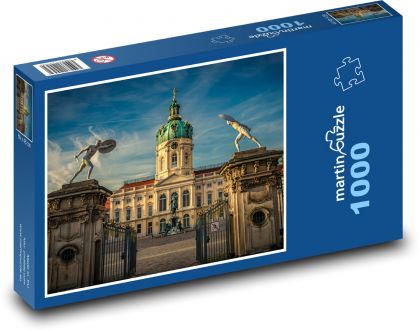 Zámek - Budova - Architektura  - Puzzle 1000 dílků, rozměr 60x46 cm