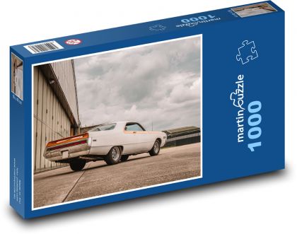 Auto - USA - Puzzle 1000 dílků, rozměr 60x46 cm
