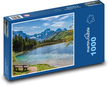 Jazero, príroda - Puzzle 1000 dielikov, rozmer 60x46 cm