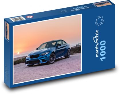 Auto - BMW - Puzzle 1000 dílků, rozměr 60x46 cm