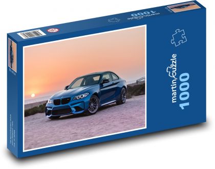 Samochód - BMW - Puzzle 1000 elementów, rozmiar 60x46 cm