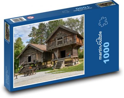 Budova, museum - Puzzle 1000 dielikov, rozmer 60x46 cm