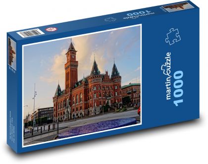 Švédsko - Helsingborg - Puzzle 1000 dielikov, rozmer 60x46 cm