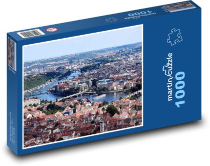 Česká Republika - Praha - Puzzle 1000 dielikov, rozmer 60x46 cm