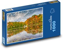 Herbst, See, Natur, Park Puzzle 1000 Teile - 60 x 46 cm