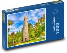 USA - památník Puzzle 1000 dílků - 60 x 46 cm