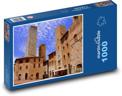 Itálie - Torre - Puzzle 1000 dílků, rozměr 60x46 cm