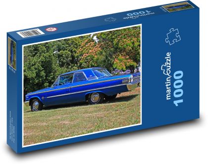 Ford Galaxie - Puzzle 1000 dílků, rozměr 60x46 cm