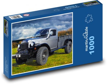 Car - Dodge - Puzzle 1000 pieces, size 60x46 cm 