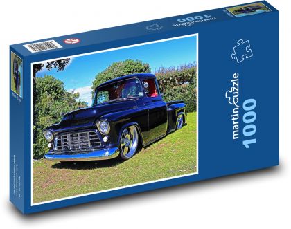Americký veterán pick-up - Puzzle 1000 dielikov, rozmer 60x46 cm