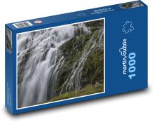 Príroda - vodopád Puzzle 1000 dielikov - 60 x 46 cm 