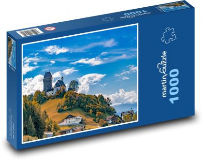 Německo - Tyrolsko - Puzzle 1000 dílků, rozměr 60x46 cm
