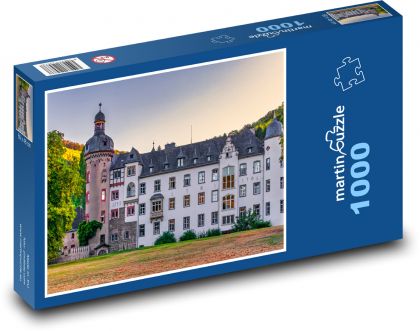 Německo - zámek Namedy - Puzzle 1000 dílků, rozměr 60x46 cm