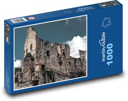 Burgruine, Rötteln - Puzzle - 1000 Teile