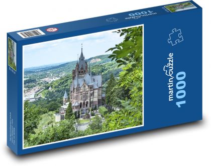 Drachenburg - Germany - Puzzle 1000 pieces, size 60x46 cm 