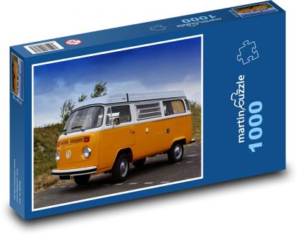 Auto - VW T1 - Puzzle 1000 dílků, rozměr 60x46 cm