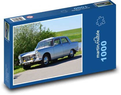 Auto - Peugeot 404 - Puzzle 1000 dílků, rozměr 60x46 cm