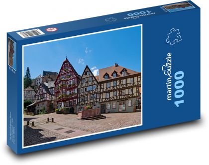 Německo - Gelnhausen - puzzle 1000 dílků