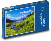 Mountain Valley Puzzle 1000 Teile - 60 x 46 cm