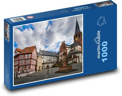 Německo - Aschaffenburg  - Puzzle 1000 dílků, rozměr 60x46 cm
