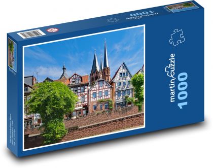 Nemecko - Gelnhausen - Puzzle 1000 dielikov, rozmer 60x46 cm