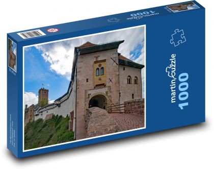 Hrad Wartburg - Puzzle 1000 dílků, rozměr 60x46 cm
