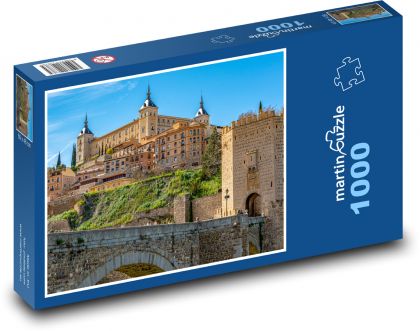 Španělsko - Toledo - Puzzle 1000 dílků, rozměr 60x46 cm