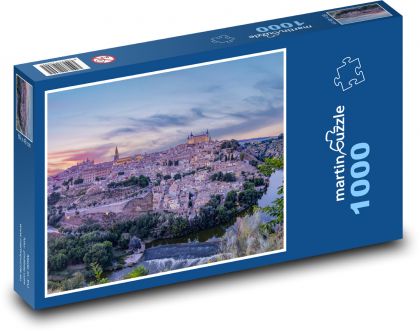 Toledo - Španělsko - Puzzle 1000 dílků, rozměr 60x46 cm