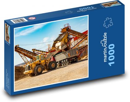 Maszyneria konstrukcyjna - Puzzle 1000 elementów, rozmiar 60x46 cm