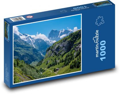 Alps, nature - Puzzle 1000 pieces, size 60x46 cm 