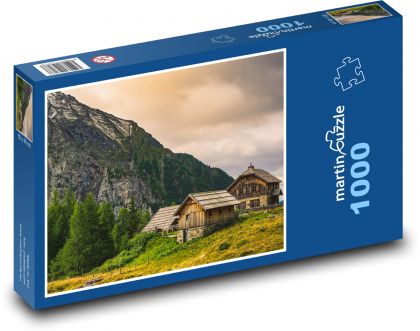 Rakousko - Korutany - Puzzle 1000 dielikov, rozmer 60x46 cm