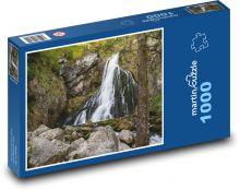 Wodospad Gollina Puzzle 1000 elementów - 60x46 cm
