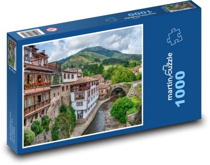 Hiszpania - Asturia - Puzzle 1000 elementów, rozmiar 60x46 cm