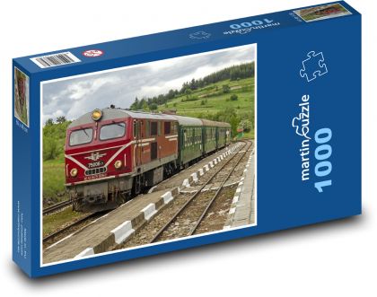 Bulgarien, Zug, Bahnhof - Puzzle - 1000 Teile