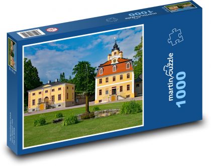 Zámek Belvedér Německo - Puzzle 1000 dílků, rozměr 60x46 cm