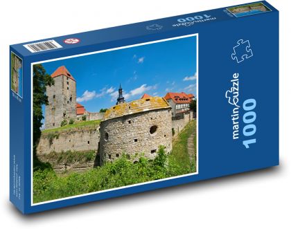 Hrad Querfurt - Puzzle 1000 dílků, rozměr 60x46 cm