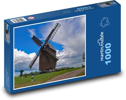 Wiatrak - Puzzle 1000 elementów, rozmiar 60x46 cm