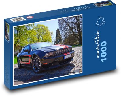 Ford Mustang - Puzzle 1000 dílků, rozměr 60x46 cm