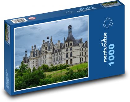 Boutique-Schloss der Loire - Puzzle - 1000 Teile