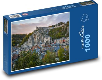 Belgie - Dinant  - Puzzle 1000 dílků, rozměr 60x46 cm