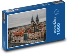 Praha - Staroměstské náměstí Puzzle 1000 dílků - 60 x 46 cm