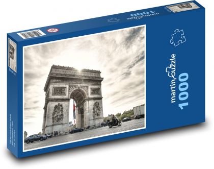 Francúzsko - Paríž - Puzzle 1000 dielikov, rozmer 60x46 cm